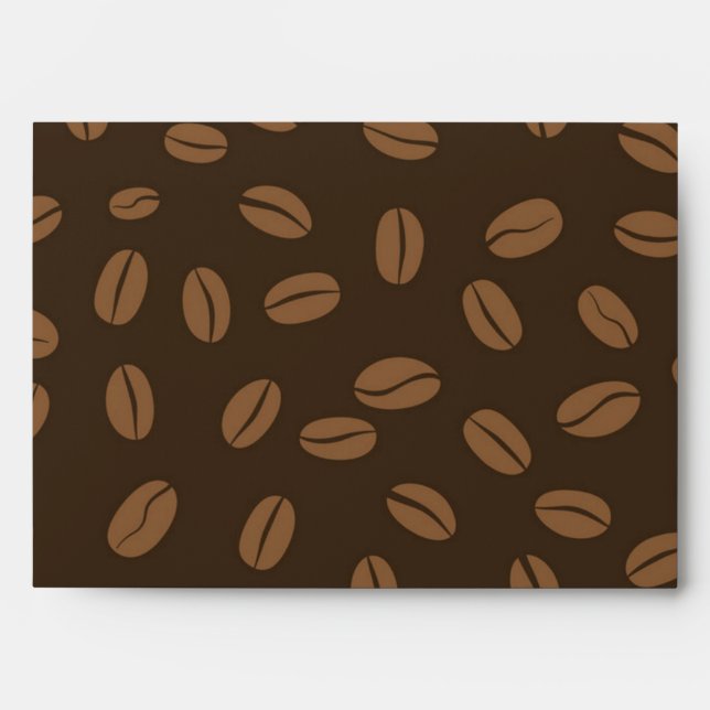 Coffee pattern envelope (Front)