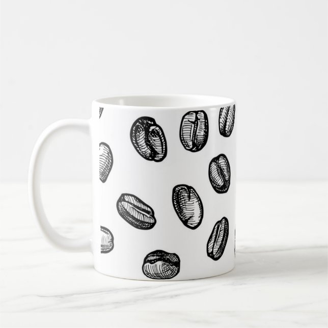 Coffee pattern mug (Left)