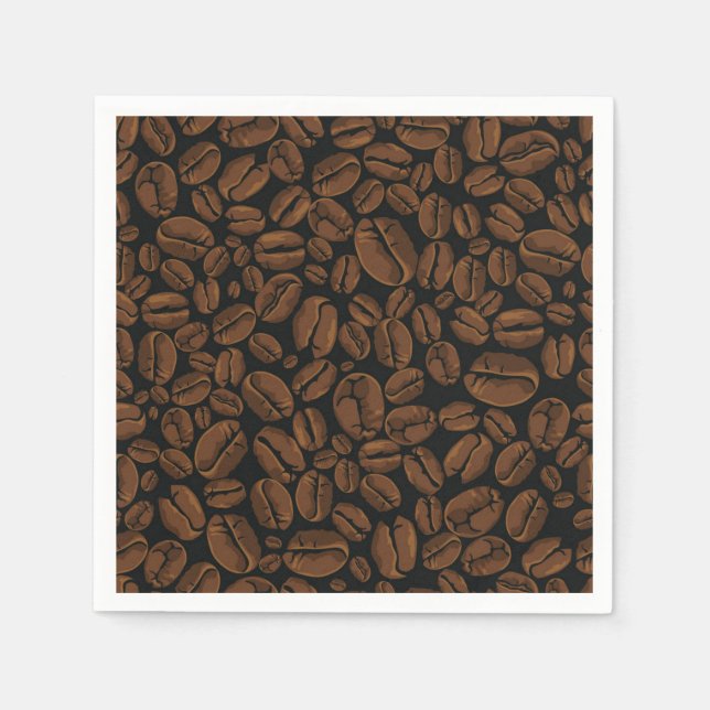 Coffee pattern napkin (Front)
