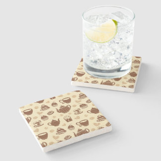Coffee pattern stone Coasters