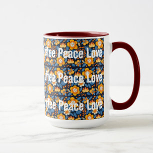 Coffee Peace Love Mug