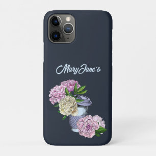 Coffee & Peonies Case-Mate iPhone Case