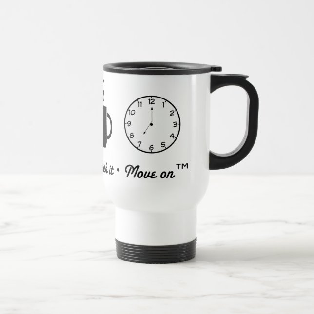 Coffee Philosphoy Travel Mug (Right)