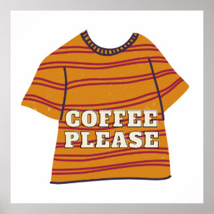 coffee please poster
