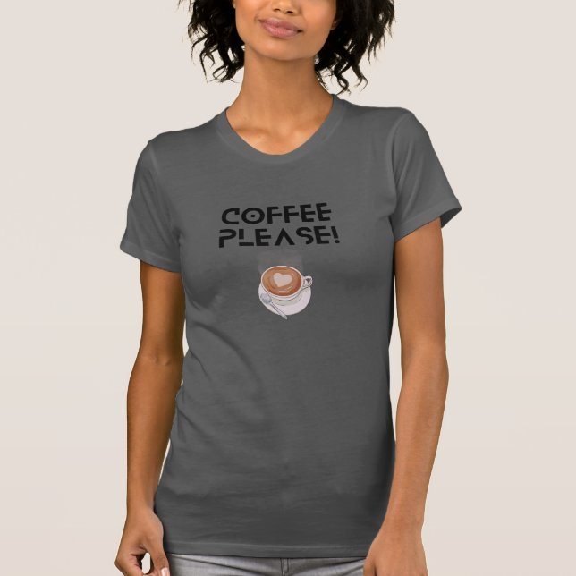 Coffee Please Women's Top (Front)
