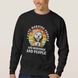 Coffee Polar Bear Sweatshirt