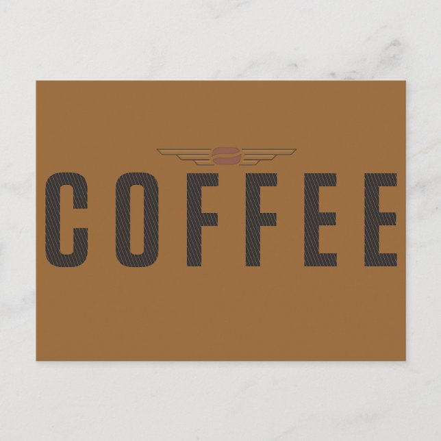 COFFEE POSTCARD (Front)
