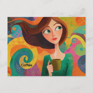Coffee Postcard 