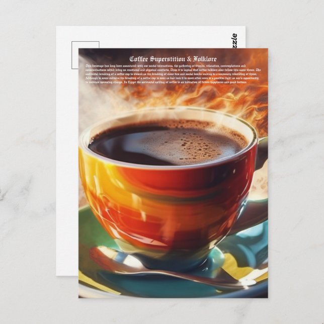 Coffee Postcard (Front/Back)