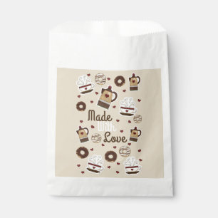 Coffee Pot and Cup Favour Bags