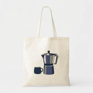 Coffee Pot Coffee Mug Cafe Tote Bag