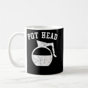 Coffee Pot Head Mug