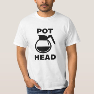 Coffee Pot Head - simple drawing T-Shirt