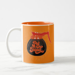 (Coffee) Pot Head Two-Tone Coffee Mug