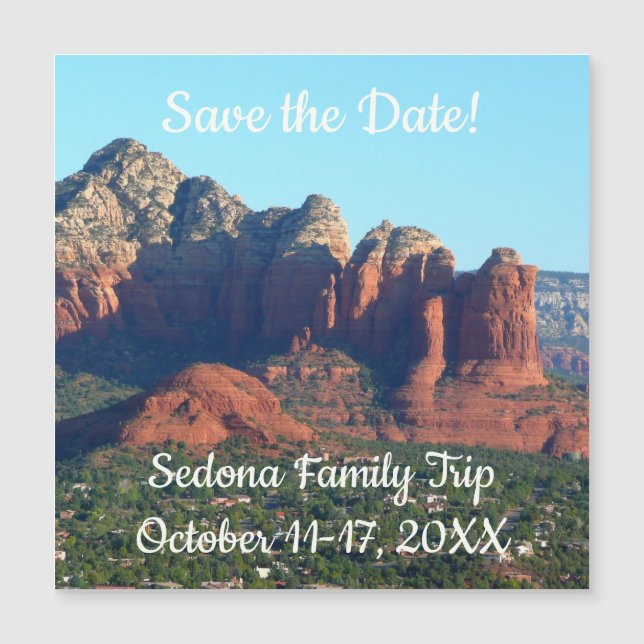 Coffee Pot Rock I in Sedona Arizona (Front)