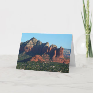 Coffee Pot Rock I in Sedona Arizona Card