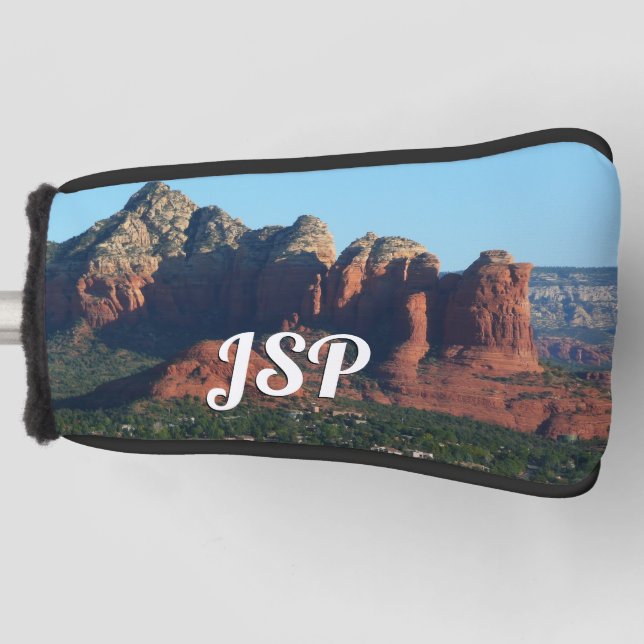 Coffee Pot Rock I in Sedona Arizona Golf Head Cover (Front)