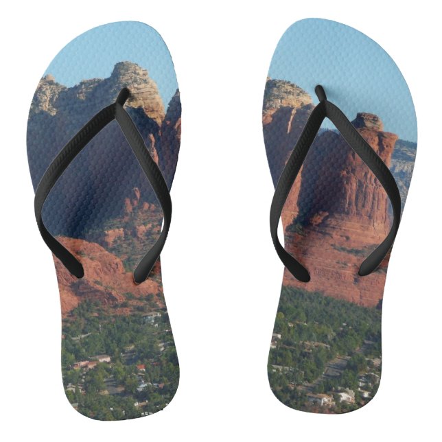 Coffee Pot Rock I in Sedona Arizona Jandals (Footbed)
