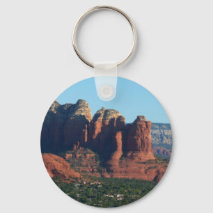 Coffee Pot Rock I in Sedona Arizona Key Ring