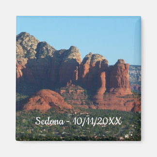 Coffee Pot Rock I in Sedona Arizona Magnet