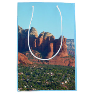 Coffee Pot Rock I in Sedona Arizona Medium Gift Bag