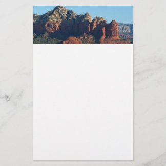 Coffee Pot Rock I in Sedona Arizona Stationery