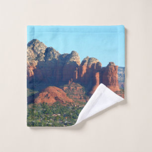 Coffee Pot Rock I in Sedona Arizona Wash Cloth