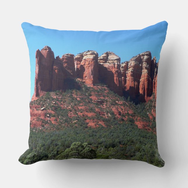 Coffee Pot Rock II in Sedona Arizona Cushion (Front)