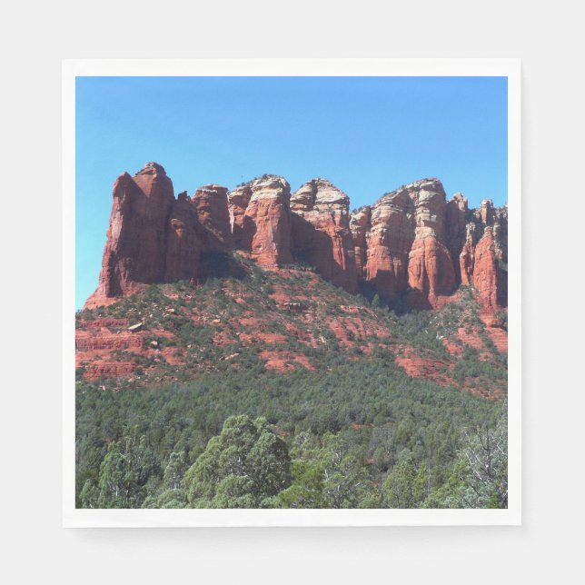 Coffee Pot Rock II in Sedona Arizona Napkin (Front)