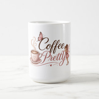 Coffee Pretty logo mug