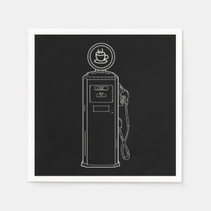 Coffee Pump Napkin