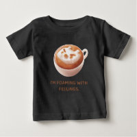 Coffee Pun: Iron T Foaming With Feelings Art