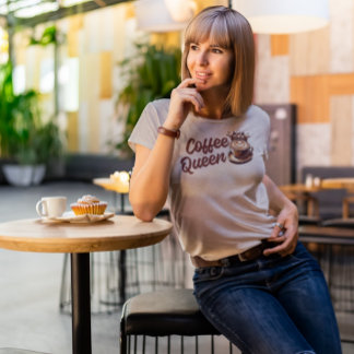 Coffee Queen Tri-Blend Shirt