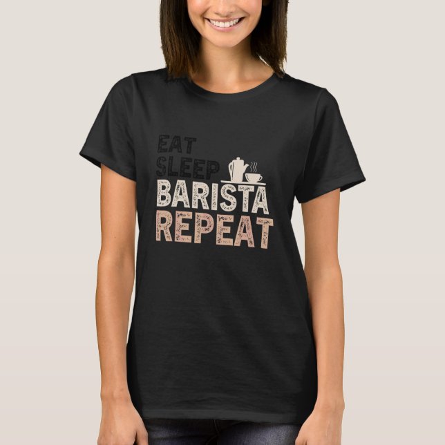 Coffee  Quote Coffee Addict Cool Coffee T-Shirt (Front)