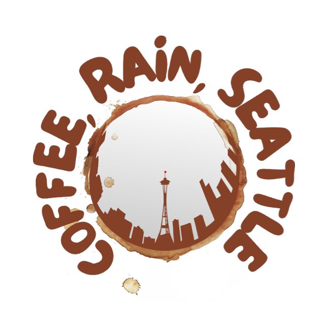 Coffee Rain Seattle T-Shirt (Creator Uploaded)
