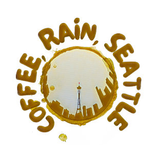 Coffee Rain Seattle T-Shirt