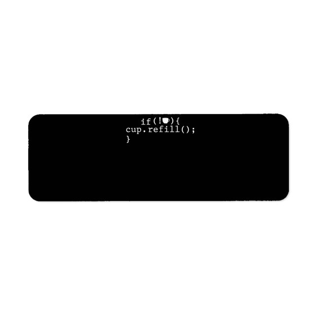 Coffee Refill Smart Coding Software Engineer (Front)