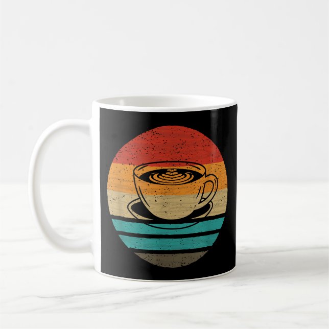 Coffee Retro Style Vintage Mug (Left)