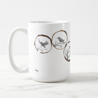 Coffee Ring Crow Portal Mug