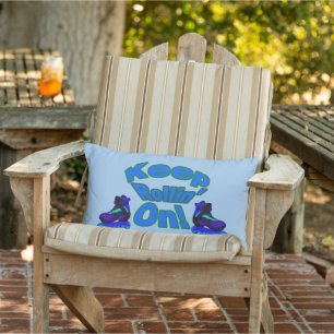 Coffee Rings, Notes & Things Collection Lumbar Cushion