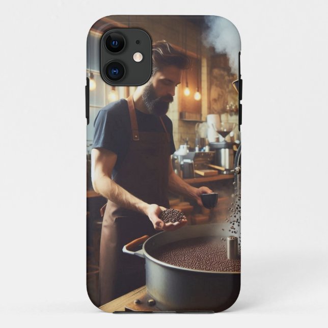 Coffee Roaster Case-Mate iPhone Case (Back)