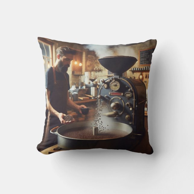 Coffee Roaster Cushion (Front)