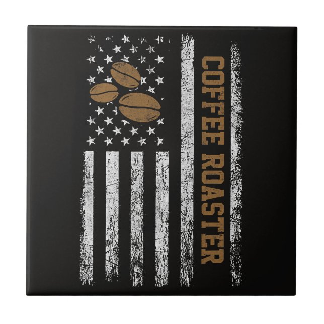 Coffee Roaster Tile (Front)