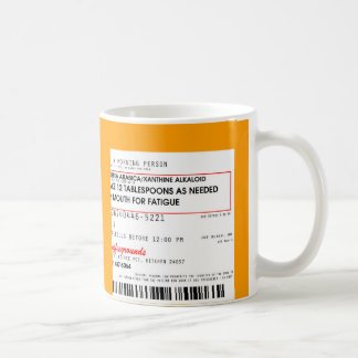 Coffee Rx Prescription Mug