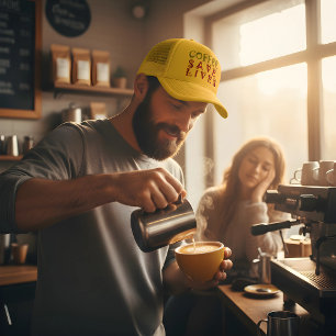 Coffee Saves Lives Trucker Hat