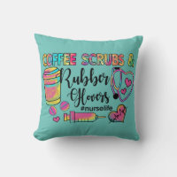 Coffee Scrubs and Rubber Gloves Nurse