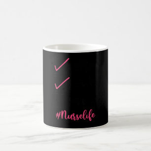 Coffee Scrubs Sanity Nurse Life Mug