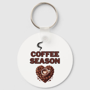Coffee Season Keychain