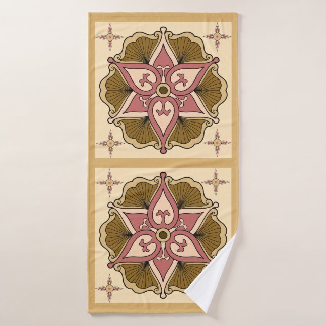 Coffee Shell Bath Towel (Bath Towel)