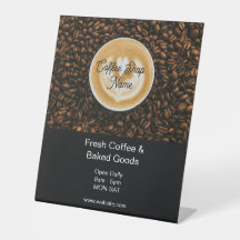 Coffee Shop Banner Sign | Cafe Grand Opening Banne